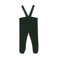 Lil Legs Suspender Leggings Green