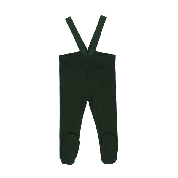 Lil Legs Suspender Leggings Green