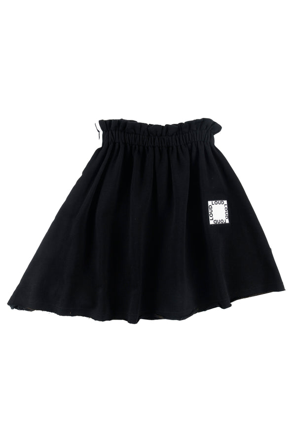 Loud Apparel Black Skirt Asymmetric