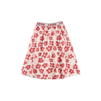 Loud Apparel Flower Aop Skirt Midi GS02
