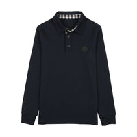 3 Buttons Ny Navy Gingham