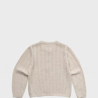 Louisiella Lavera Knit Cardigan Pale Beige