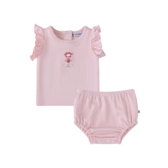 Minilabel Pink Doll Two Piece Set- Girls