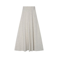 Heven Child Grey Skirt With Front Vein- Maxi