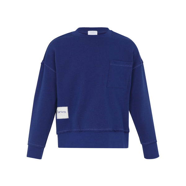 Heven Child Cobalt Blue Sweatshirt