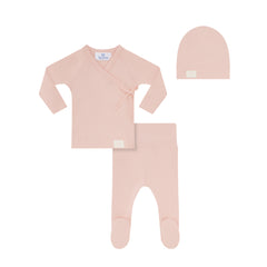 Heven Child Wrap Set + Hat Pink (H68)