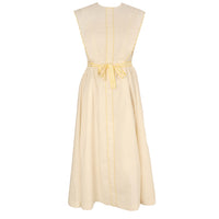 HEV Ivory Scalloped Trim Dress (HDR700)
