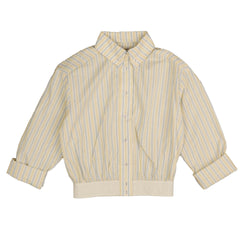 HEV Yellow Stripe Elastic Trim Shirt HSH761