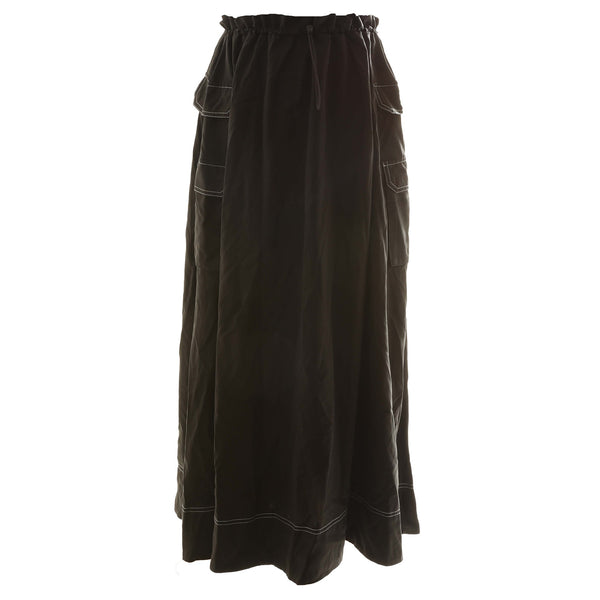 Hev Black Toggle Skirt