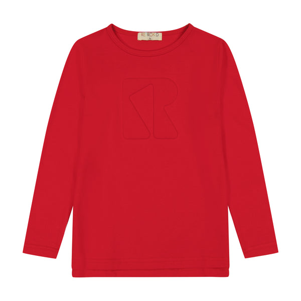 Retro Kids Crimson Harper Pique Long Sleeve Tee