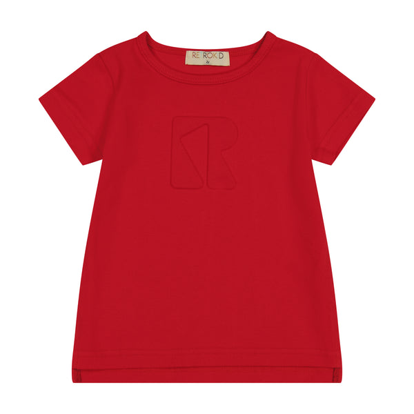 Retro Kids Crimson Harper Pique Short Sleeve Tee