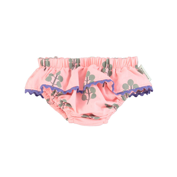 Piupiuchick Pink w/ Green Trees High Waisted Shorties