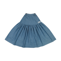 RetroKid Denim Hollis Denim Full Skirt - Maxi Length