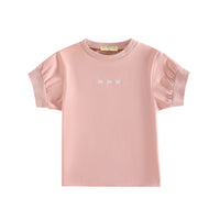 RetroKid Pink Hollis Rk Logo Short Sleeve Tee