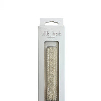Little Threads The Label Buttercream Crotchet Pacifier Clip