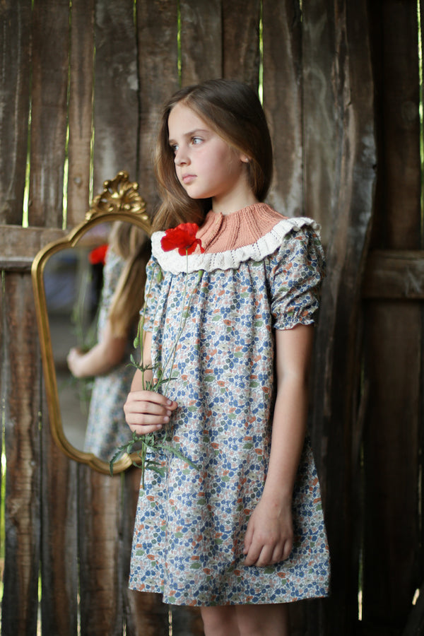 Kalinka Poppy Forest Sidra Dress