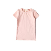Anecdote Pink Basic Solid Tee/ Shell - Short Sleeve (TR2463)