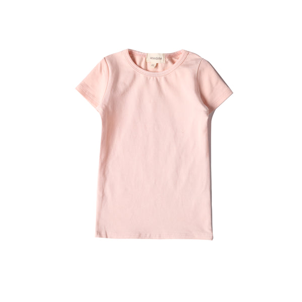 Anecdote Pink Basic Solid Tee/ Shell - Short Sleeve (TR2463)