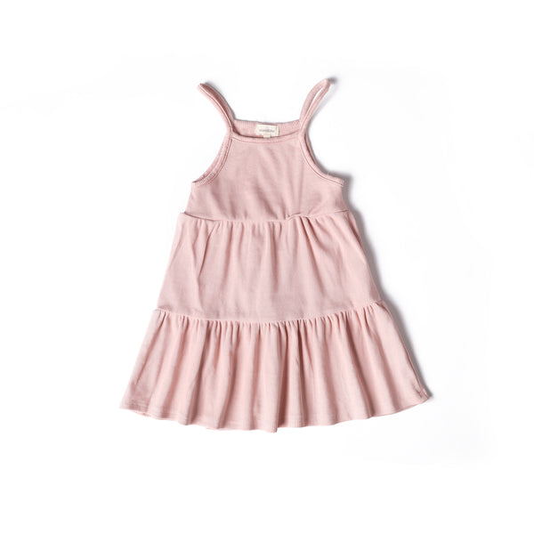 Anecdote Pink Ribbed Tiered Jumper (RR2450)