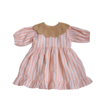 Kalinka Knits Mango Stripe Cordelia Dress