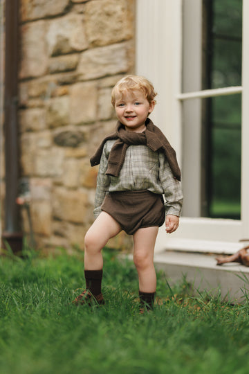 Secolo Tailored Pocket Bloomer - Camel