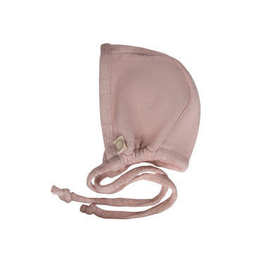 Citrine Lace Embroidery Bonnet Mauve