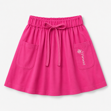 Tiny Too Acid Wash Hot Pink Skirt