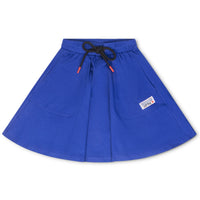 Little Parni Royal Blue Varsity Short Skirt (K619)