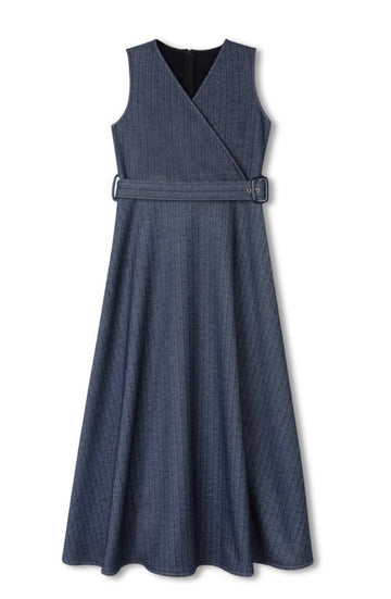 Daintti by Velvette Label Blue Wrap Jumper (EF375)