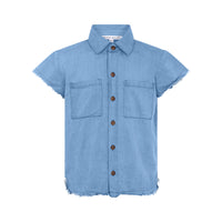 Parni Light Blue Denim Boy's Shirt (K232)