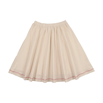 Kin + Kin Natural Girls gathered skirt (K243)