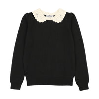 Bibiy. EMILIA COLLAR KNIT　ホワイト Bibiy. EMILIA COLLAR KNIT ホワイト BIBIY. MADE | EMILIA