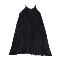 Kin And Kin Navy Velour Maxi (K323)