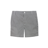 Little Parni Black And White Stripe Boy's Shorts (K403)