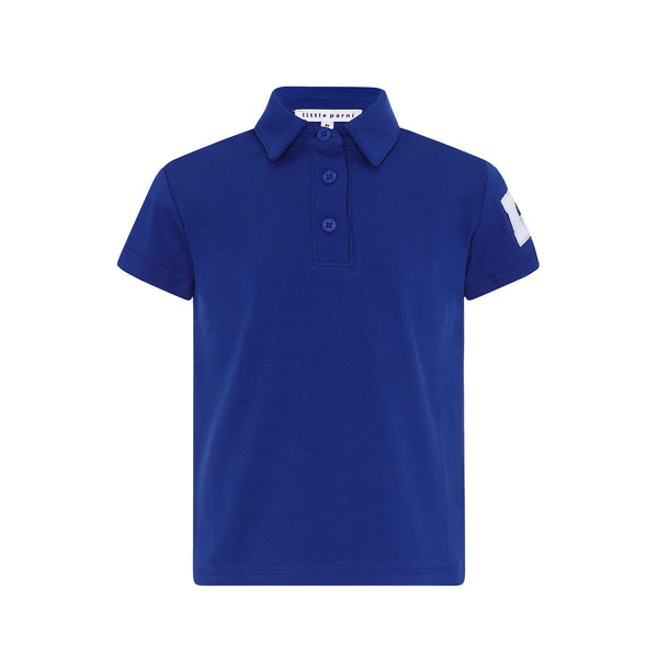 Parni Royal Blue Boys Shirt W. Collar (K418)