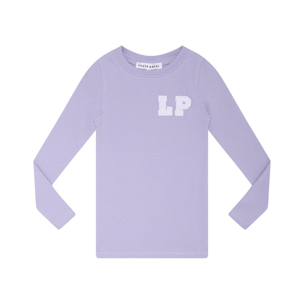 Parni Lavender Plain Girls Tee (K422)