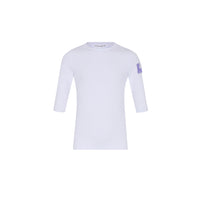 Parni White Lavender Shirt With LP on Sleeve (K429)