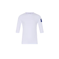 Parni White Royal/Blue Shirt With LP on Sleeve (K429)