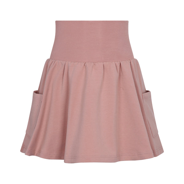 Little Parni Pink Girls Pocket Skirt (K474)