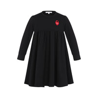 Little Parni Black Girls Dress (K476)