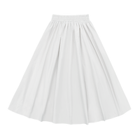 Little Parni Ivory Evening Teen Skirt (K590)