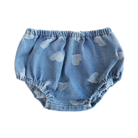 Little Parni Denim Denim Heart Bloomer (K601)
