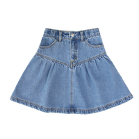 Little Parni Blue Denim Short Skirt (K606)
