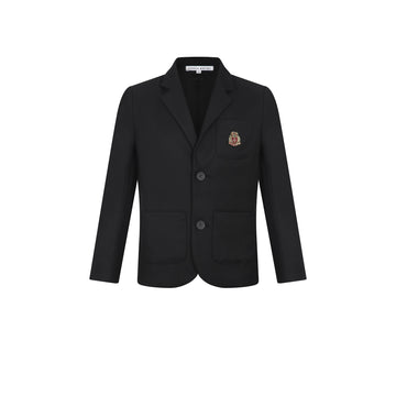Little Parni K675 Woven Blazer - Black [K675]