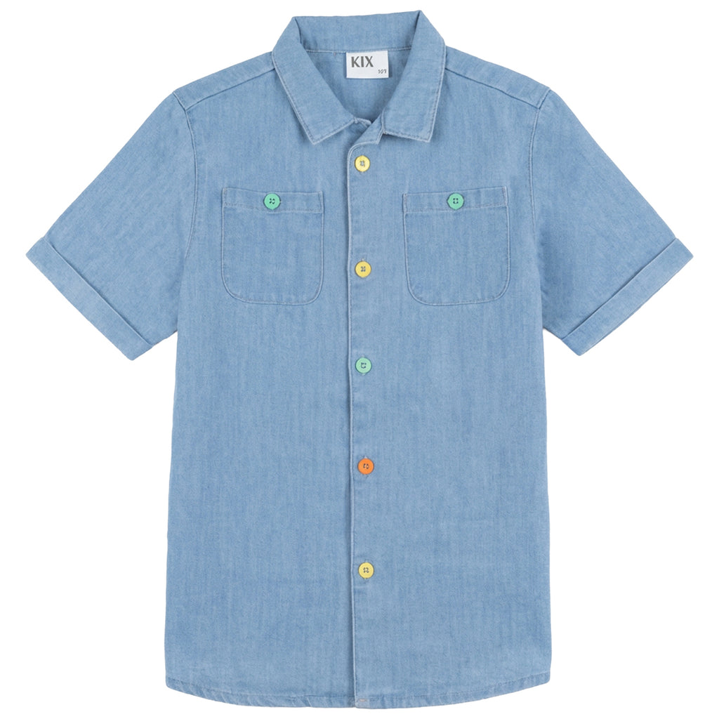 Kix Denim Denim Shirt K7214 | Buttons Bebe