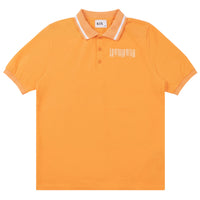 Kix Orange Barcode Print Ss Polo K7219