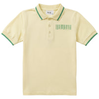 Kix Yellow Barcode Print Ss Polo K7219
