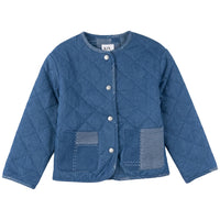 Kix Denim Quilted Denim Jacket K7240