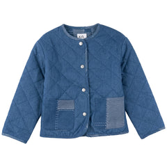 Kix Denim Quilted Denim Jacket K7240