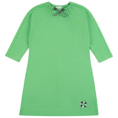 Kix Green Nautical Logo Dress K7412